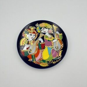 Rosenthal Studio-Linie Germany‎ Bijan Wiinblad Oriental Plate Mandolin Players